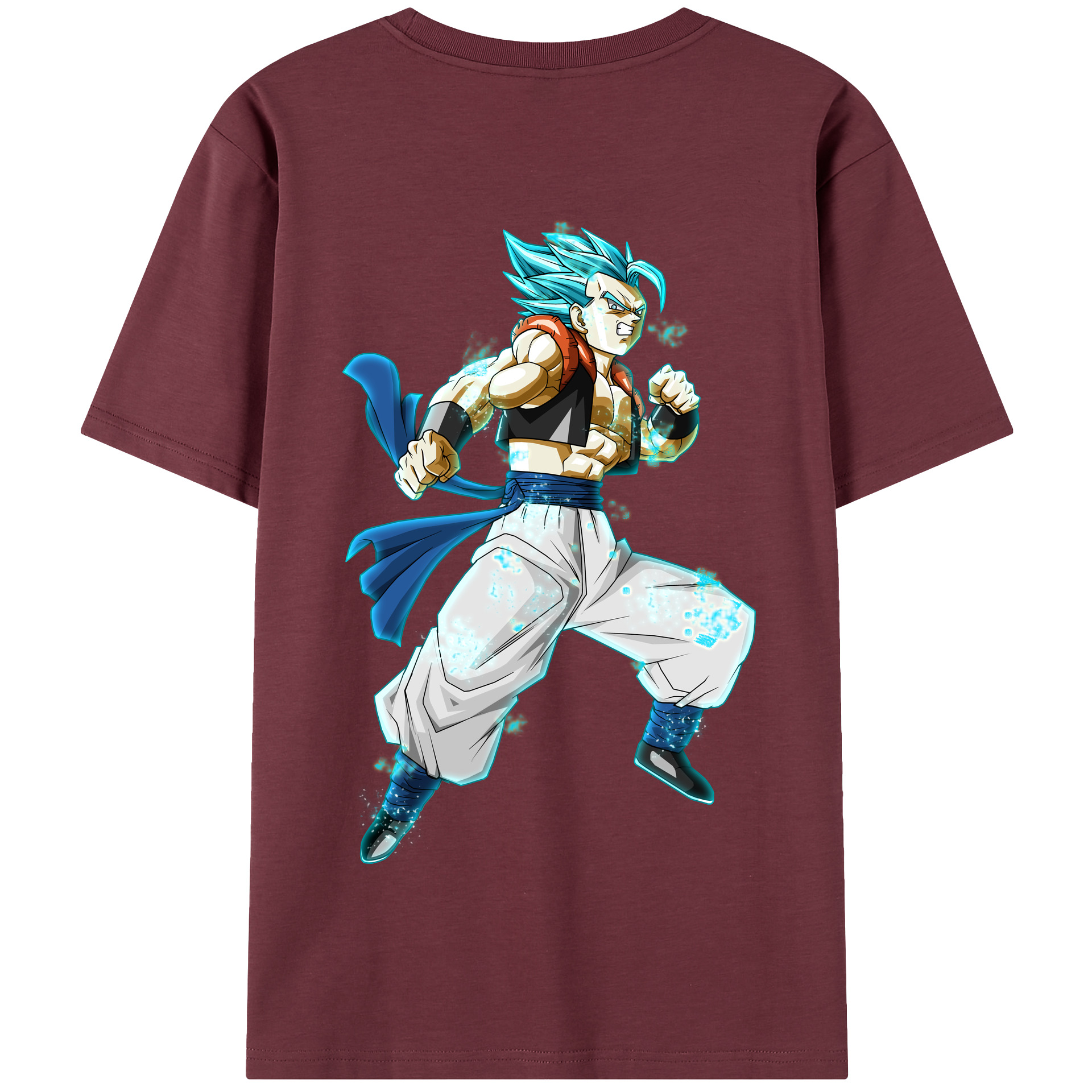 （画像用） ドラゴンボール ベジータ四世（Bejīta Yonsei）DRAGON BALL Vegeta IV 綿100％半袖Tシャツ（背面プリント）